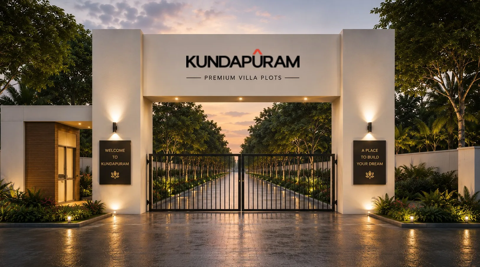 Sri Mayura Avenue township entrance