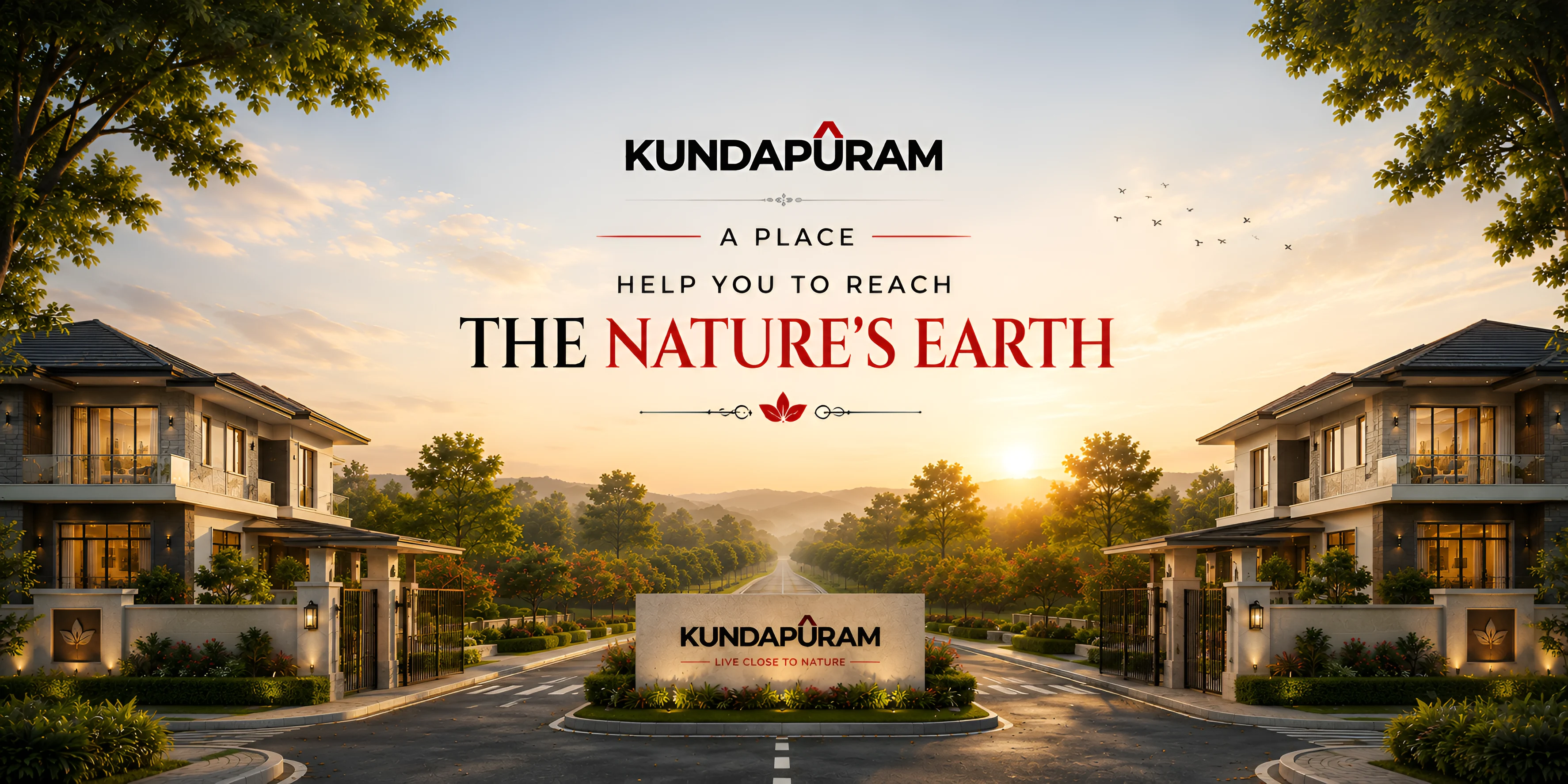 Kundapuram entrance and community