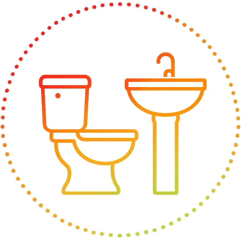 Sanitary fittings icon