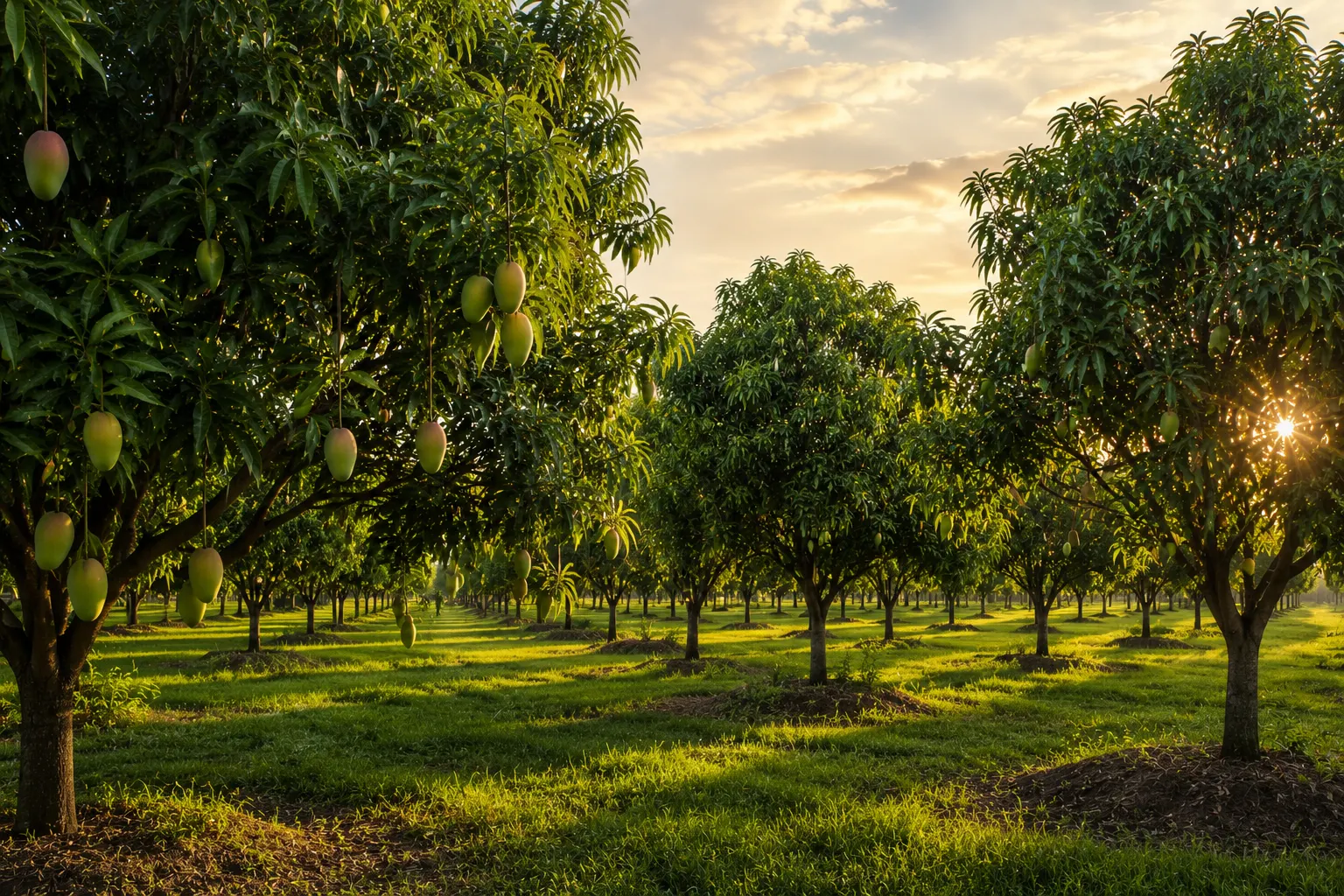Kundapuram Phase IV surrounded by mango farms